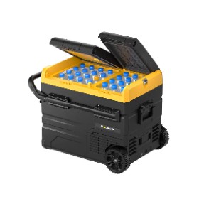 Nevera de compresor portátil BougeRV CRD45L con ruedas
