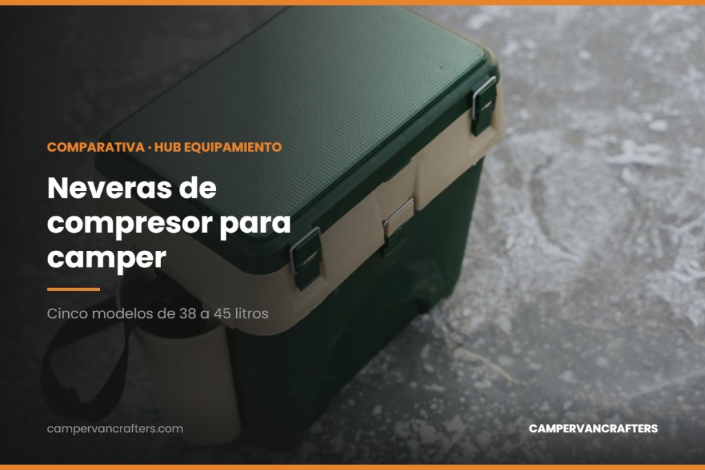 Mejores neveras de compresor 12 V para camper: comparativa 2026 de 5&nbsp;modelos