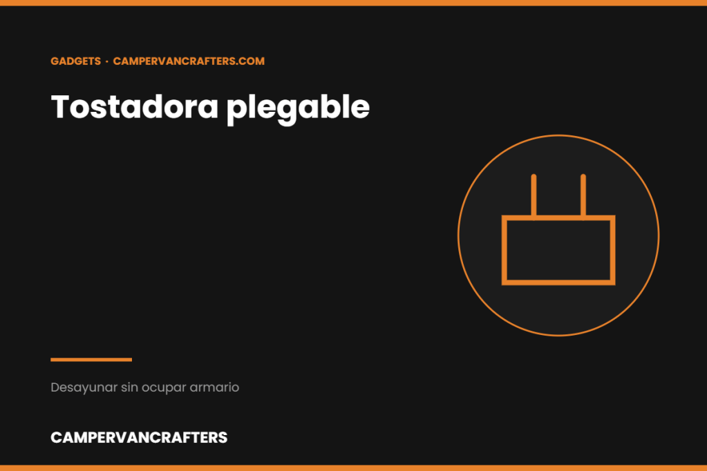 TOSTADORA PLEGABLE