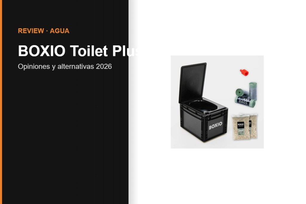 BOXIO Toilet: el separador seco que dura dos días, no dos&nbsp;semanas