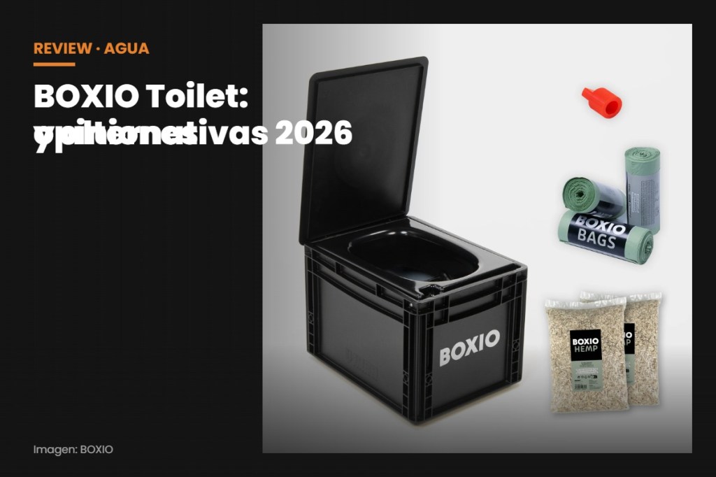 BOXIO Toilet, WC separador seco para camper, portada de la review