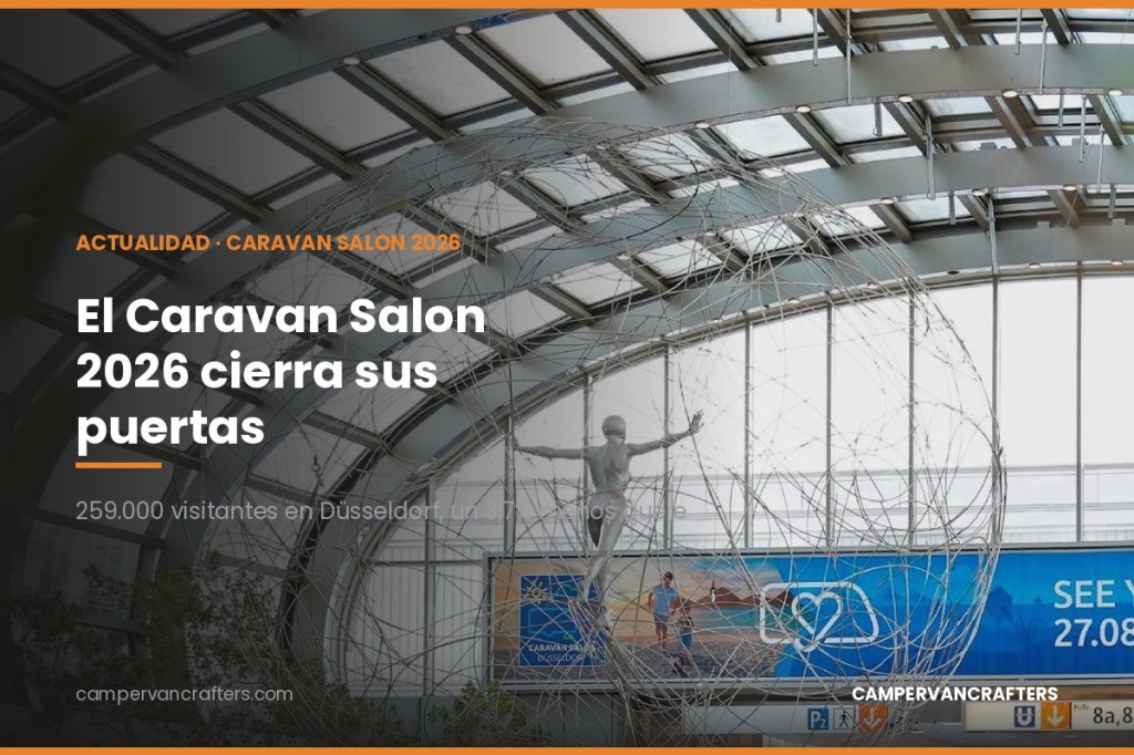 El Caravan Salon 2026 cierra con 259.000 visitantes, un 3,7% menos que el año&nbsp;pasado