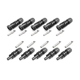 Conectores MC4 Stäubli originales (5 pares)